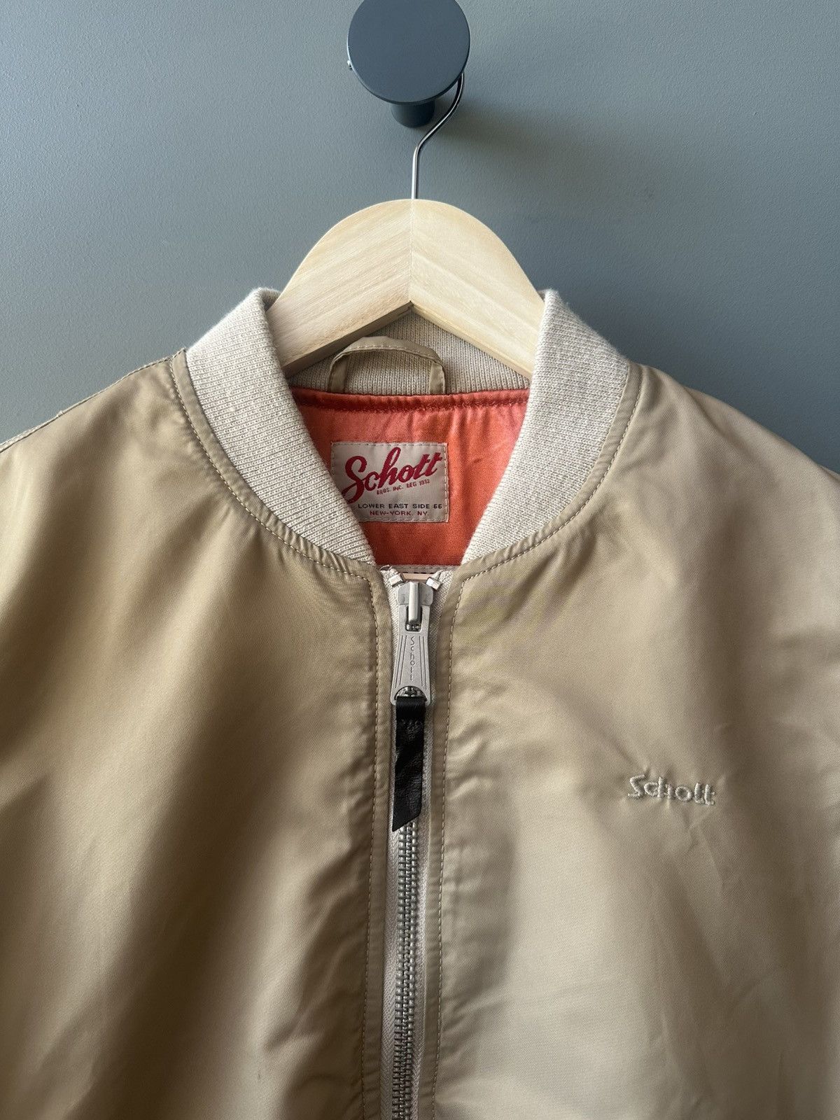 Schott Schott NYC Airforce Bomber Size L Size L / US 10 / IT 46 - 2 Thumbnail