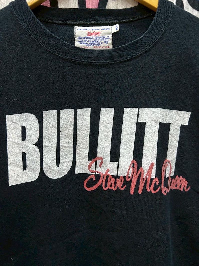 Vintage Vintage 2000s Bullitt Movie tshirt size XL fits like L Size US L / EU 52-54 / 3 - 5 Thumbnail