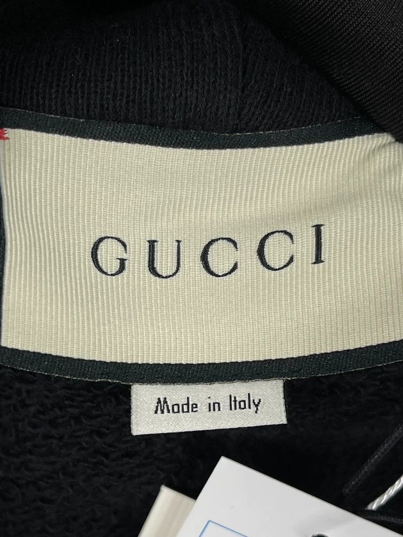 Gucci Gucci Black Vintage Square Logo Hoodie Sweatshirt 2502-Next Size US M / EU 48-50 / 2 - 6 Thumbnail