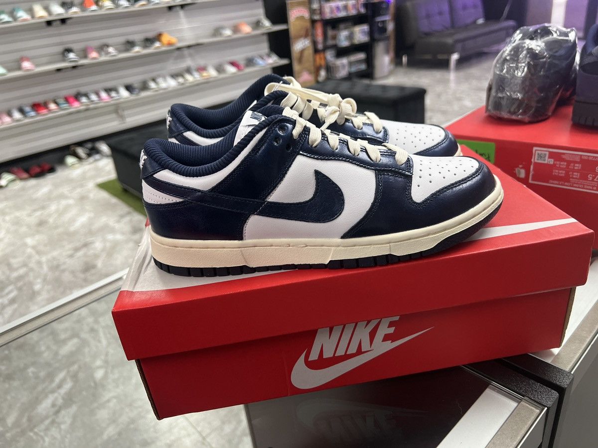 Nike Nike Dunk Low Vintage Blue Size US 9 / IT 39 - 2 Thumbnail