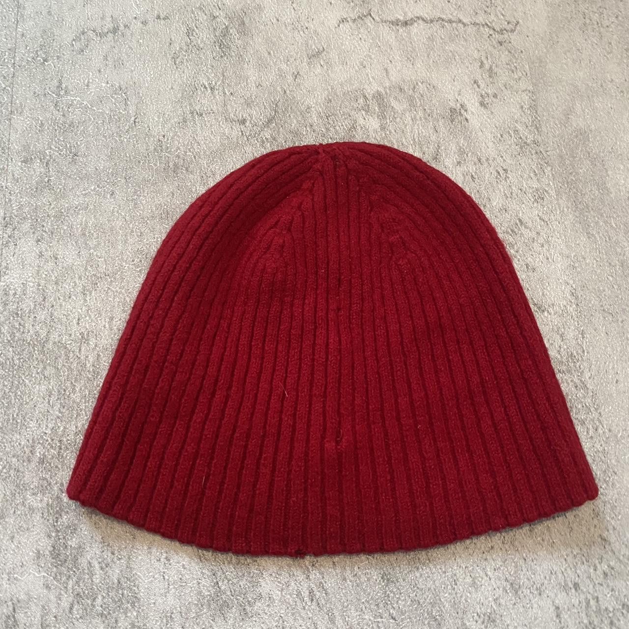 Lacoste Wool Red Lacoste beanie hat #winteraccessories Size ONE SIZE - 3 Thumbnail