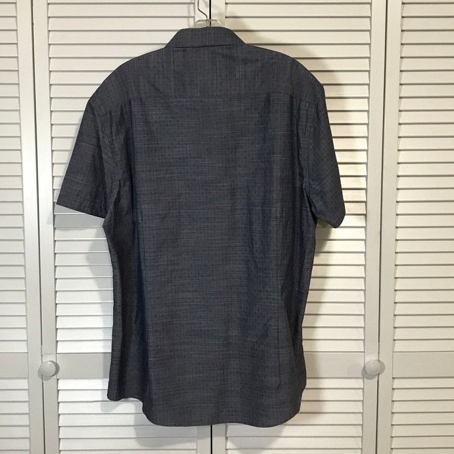 Other JOE Joseph Abboud Gray Slim Fit Short Sleeve Shirt Men XL Size US XL / EU 56 / 4 - 2 Thumbnail