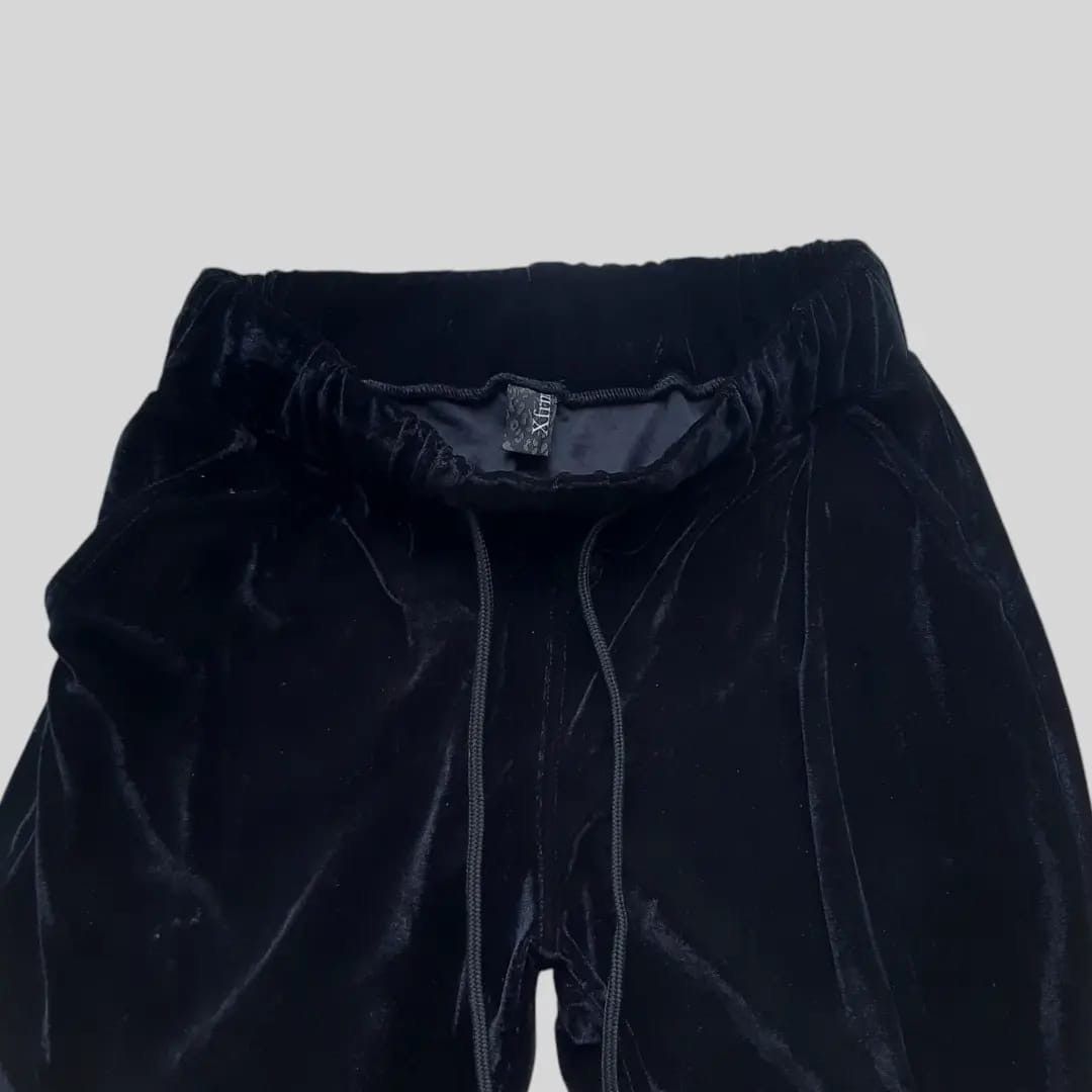 Le Grande Bleu (L.G.B.) Xfrm "transform" drawstring velour sweatpant Size US 31 - 5 Thumbnail