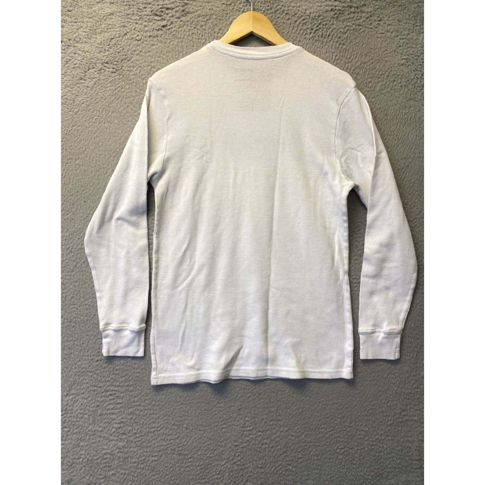 Hurley Hurley Long Sleeve Thermal T-Shirt Men’s Size M White Regular Fit Classic Clothing Size US M / EU 48-50 / 2 - 6 Thumbnail