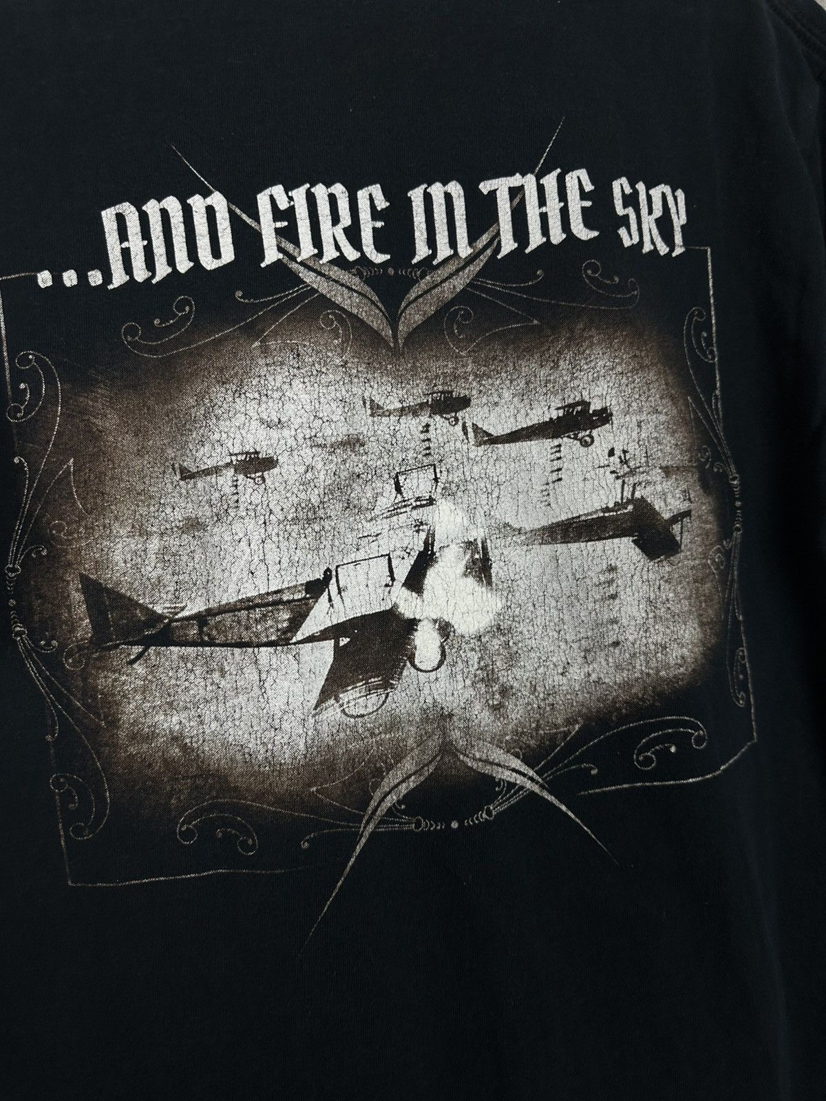 Band Tees × Vintage Heaven Shull Burn Smoke On the Water And Fire in The Sky Tee Size US M / EU 48-50 / 2 - 8 Thumbnail