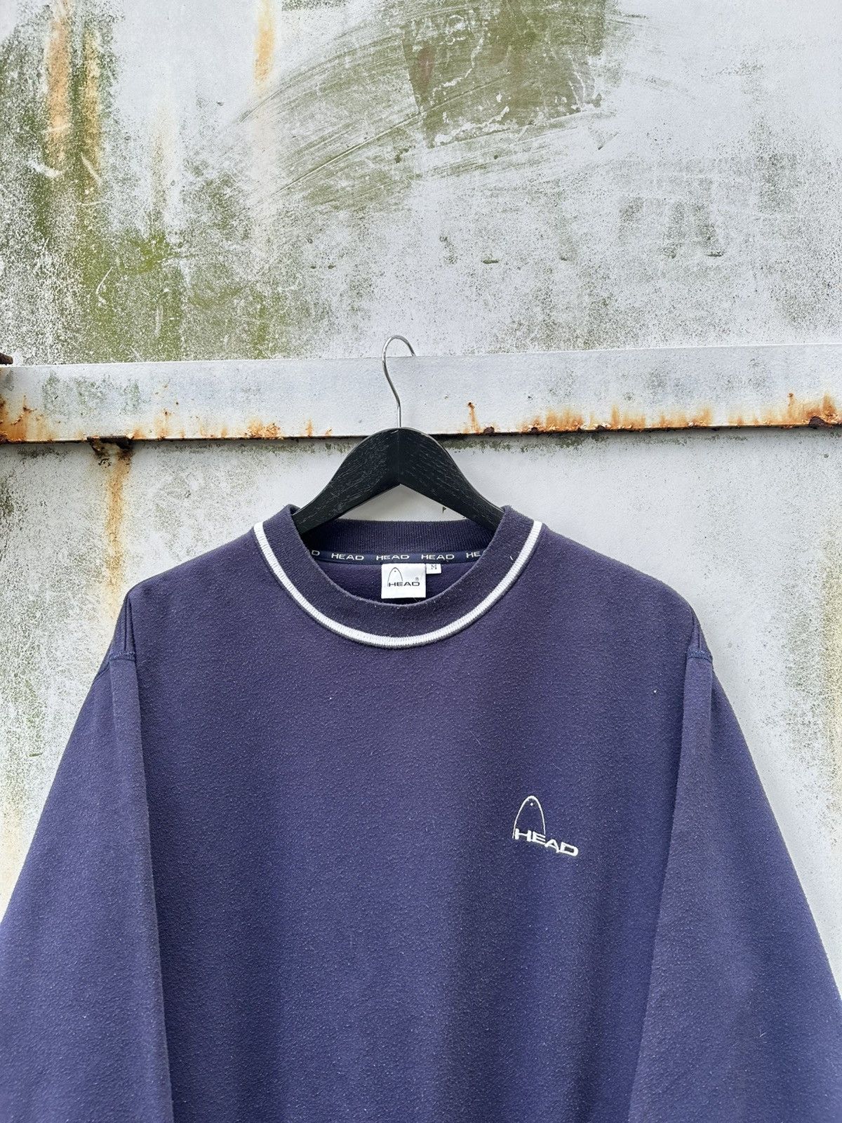 Vintage 👹Vintage Head Small Logo Crewneck Size US S / EU 44-46 / 1 - 4 Thumbnail