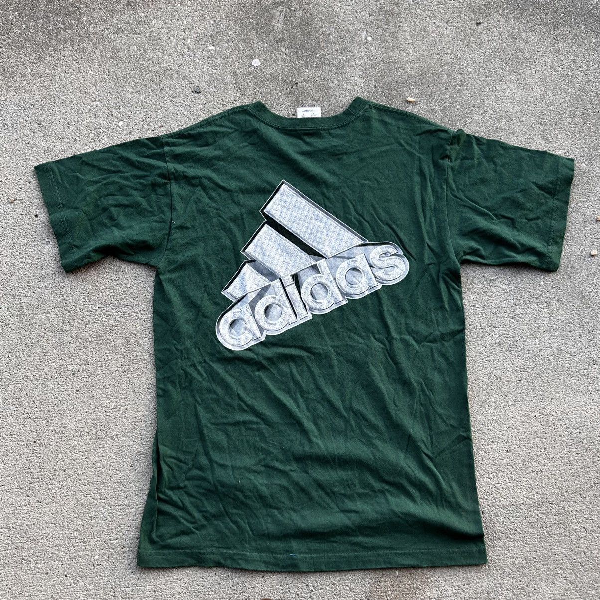 Adidas × Vintage 2004 Adidas Bling t shirt Size US M / EU 48-50 / 2 - 1 Thumbnail