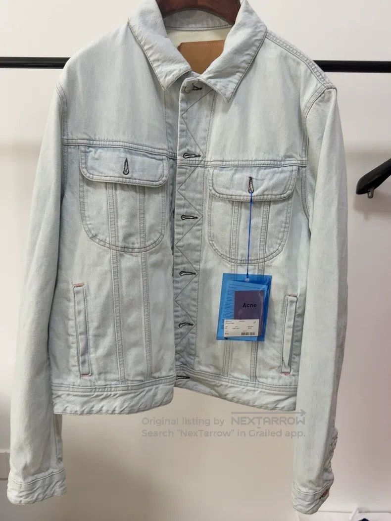 Acne Studios Acne Studios Washed effect lapel single-breasted long-slee Size US M / EU 48-50 / 2 - 1 Thumbnail