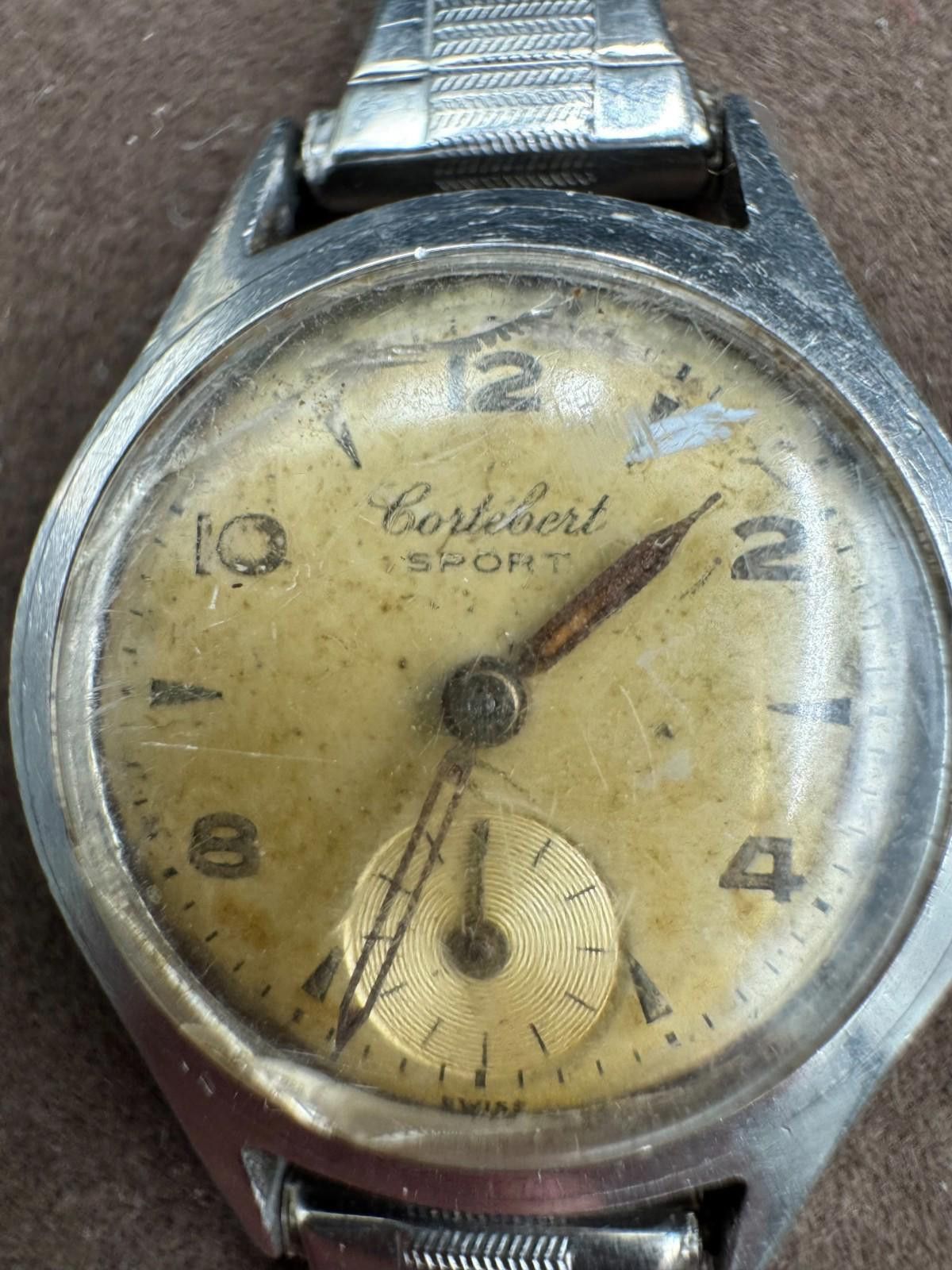 Other Vintage Cortebert Sport Swiss Watch 15 Jewels Manual Wind Tr Size ONE SIZE - 5 Thumbnail