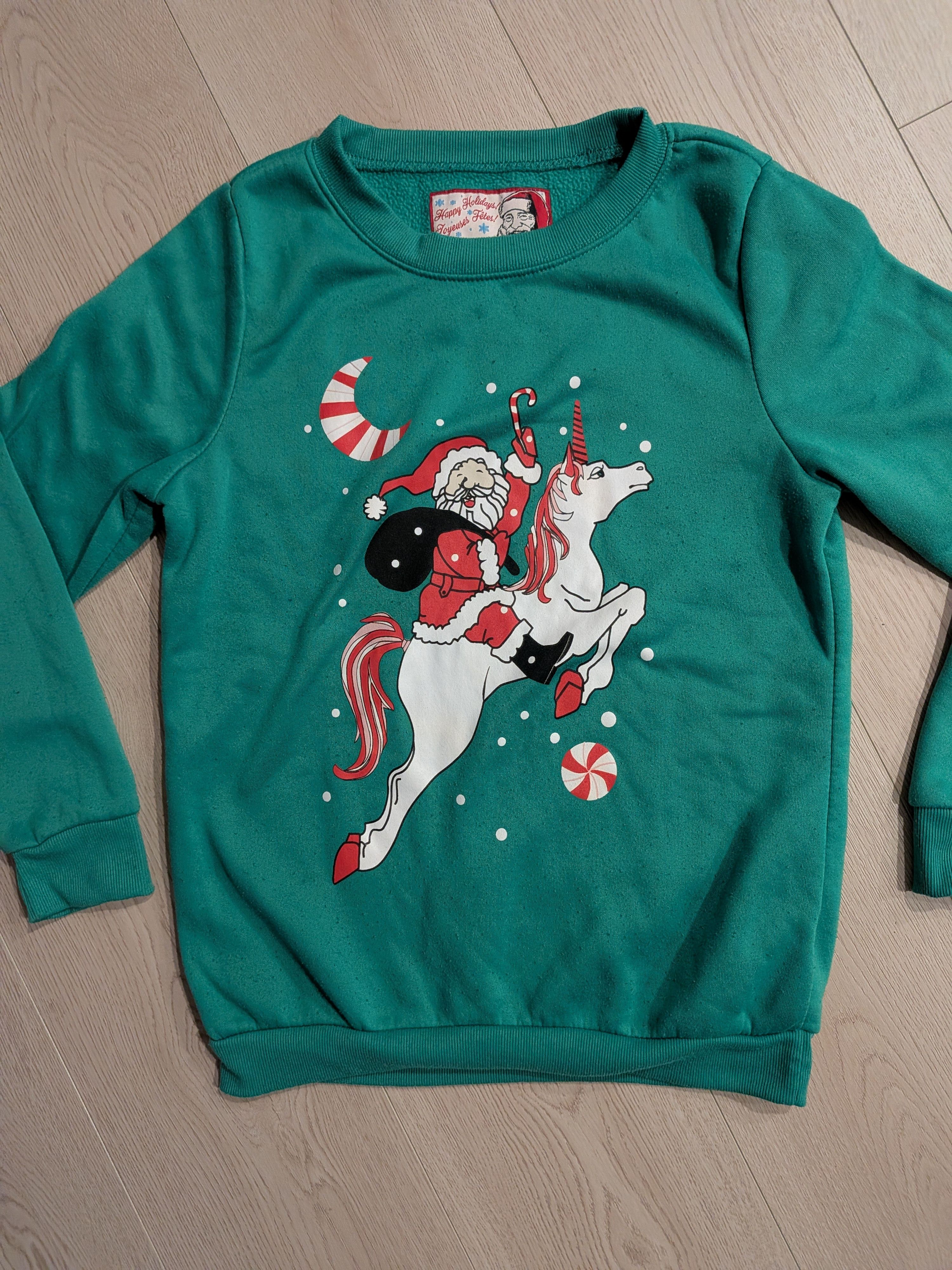 Tipsy Elves Tipsy Elves Santa Unicorn Ugly Christmas Sweater Size US M / EU 48-50 / 2 - 1 Preview