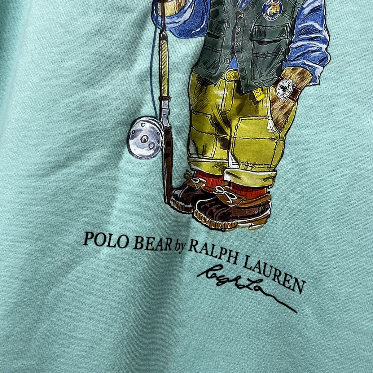 Polo Ralph Lauren Polo Ralph Lauren Fishing Bear Crew Neck Sweatshirt NEW NWT Size US XL / EU 56 / 4 - 9 Thumbnail