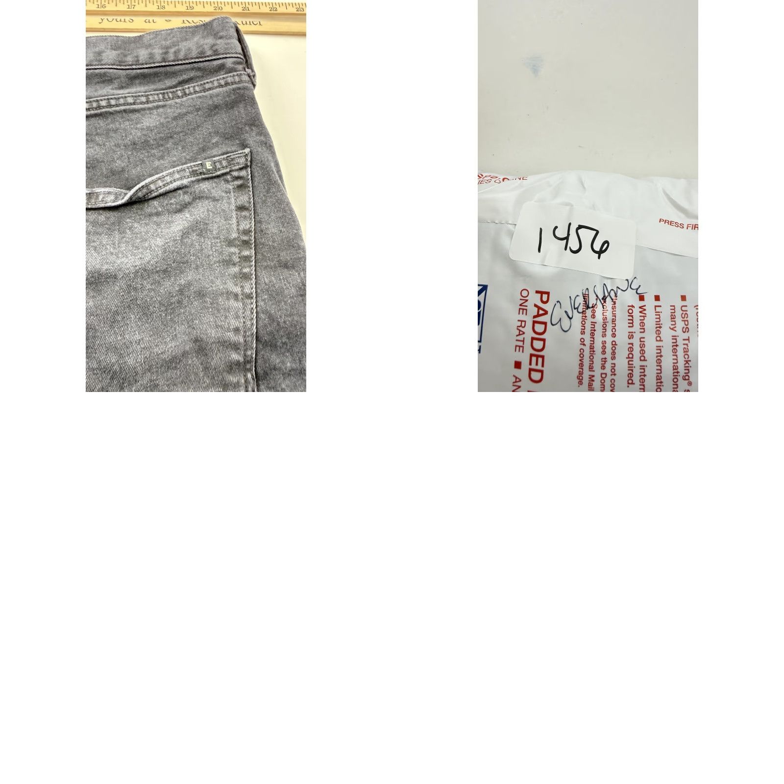 Everlane Everlane Jeans Mens 40x30 Black The Organic Taper Denim Straight Leg Relaxed Fit Jeans Mens Black 40x30 Size US 40 / EU 56 - 9 Thumbnail