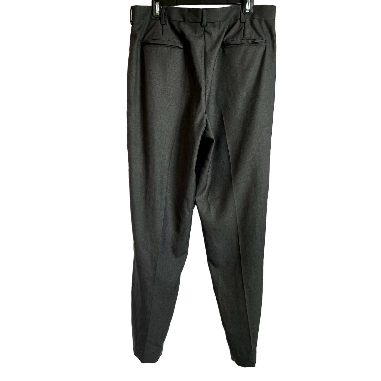 Knightsbridge Knightsbridge Poly Blend Men's Gray Dress Slacks W36X L32 Size US 36 / EU 52 - 2 Thumbnail