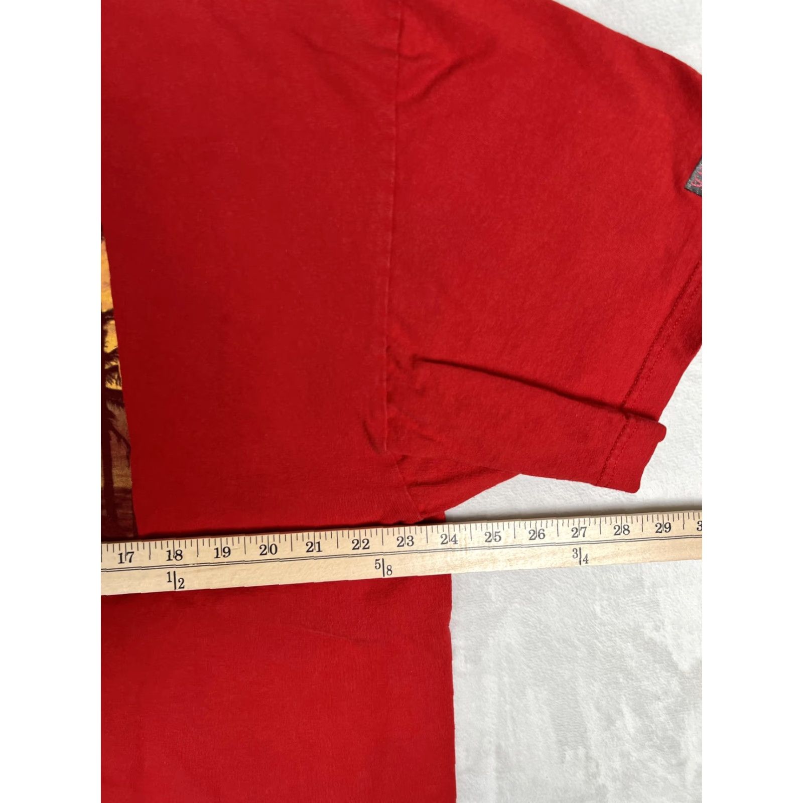 Vintage Scarface x Cookies T-Shirt Mens XL Red Sunset Vintage Crew Neck Graphic Print Tony Montana Size US XL / EU 56 / 4 - 7 Thumbnail