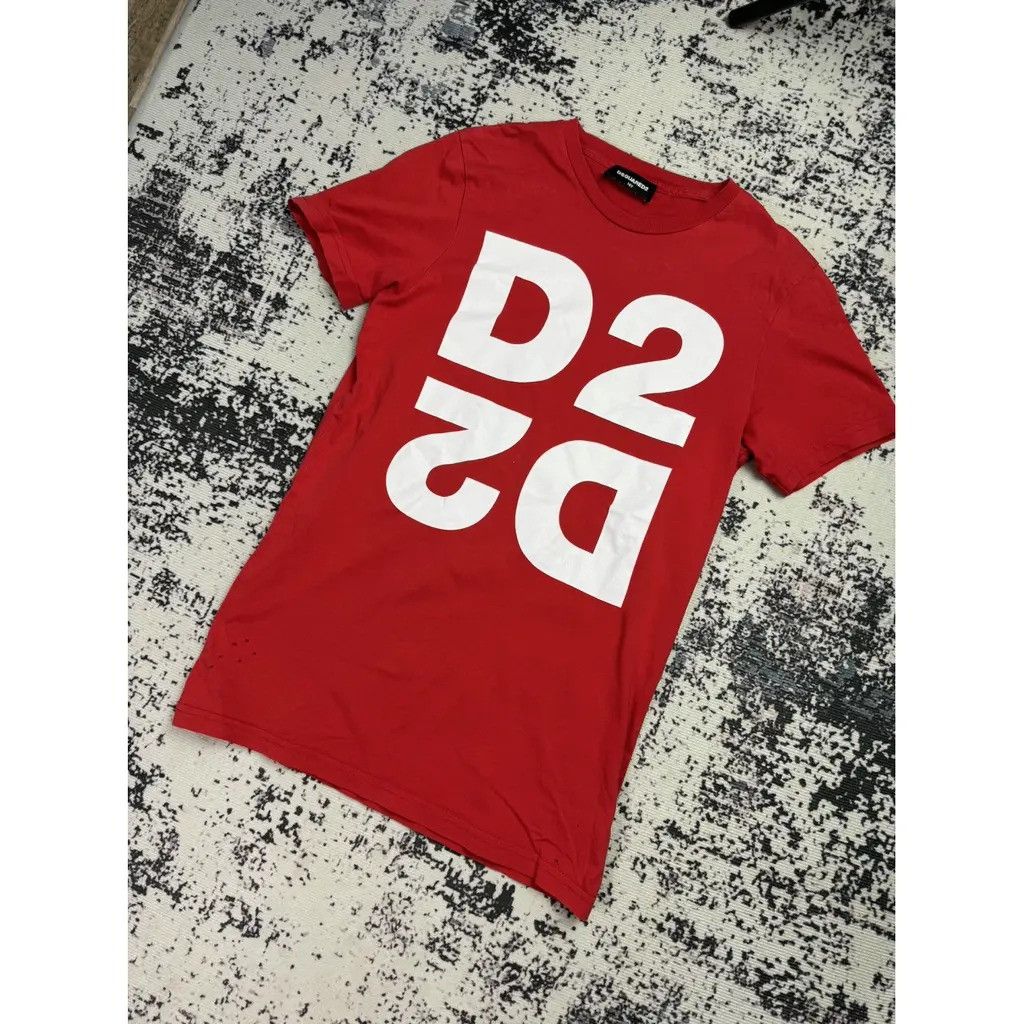Dsquared2 Dsquared2 Tshirt Red Size fit XS Size XS / US 0-2 / IT 36-38 - 2 Thumbnail