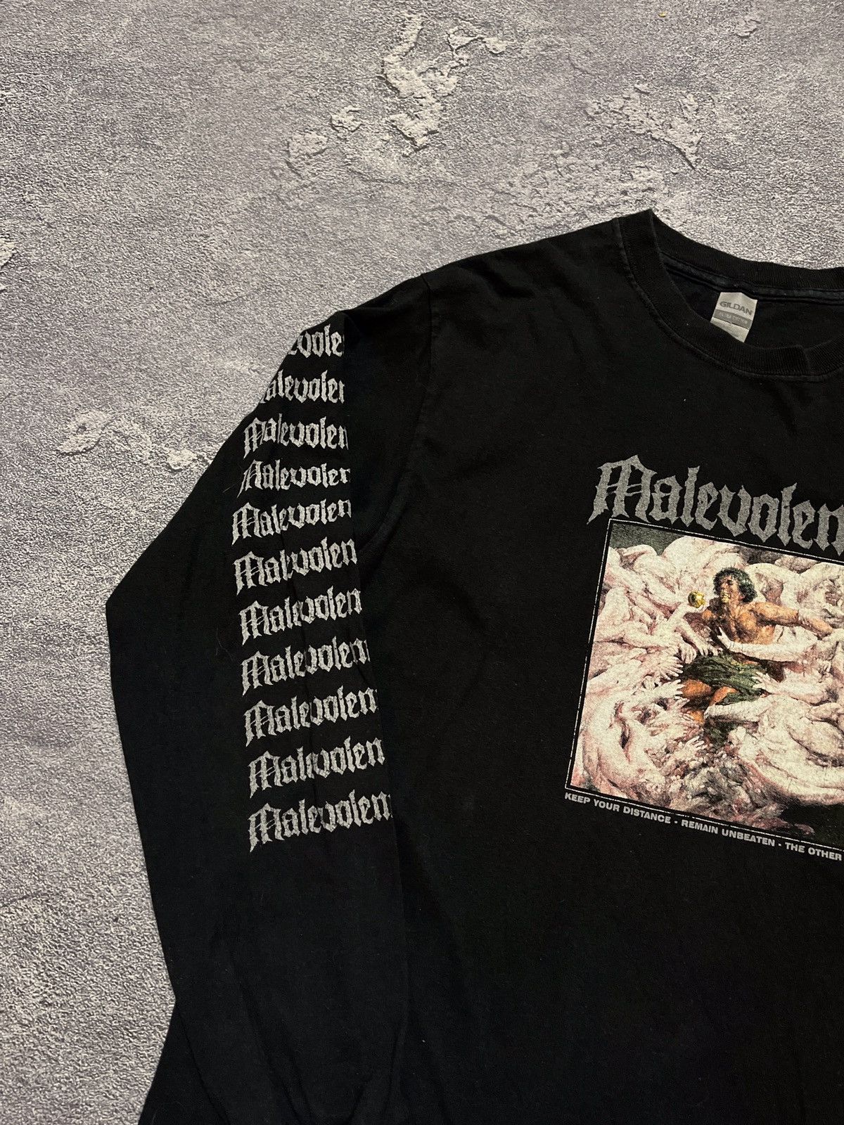 Band Tees × Vintage Malevolence Condemned Misery Graphic Long Sleeve T Shirt Tee Size US M / EU 48-50 / 2 - 3 Thumbnail