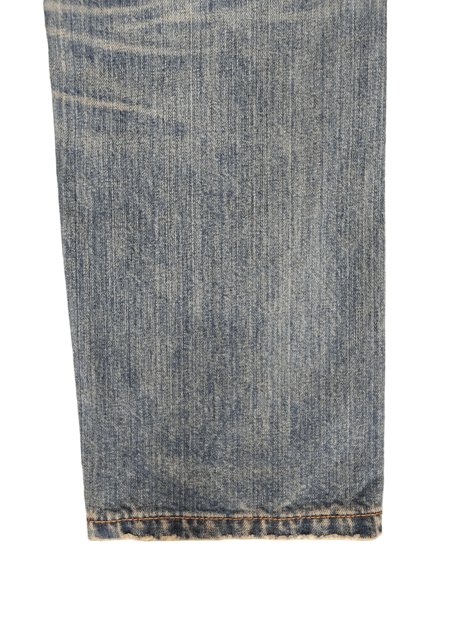 Kapital Japan Buckle Back Distress Faded Denim Undercover Style Y2k Size US 31 - 7 Thumbnail