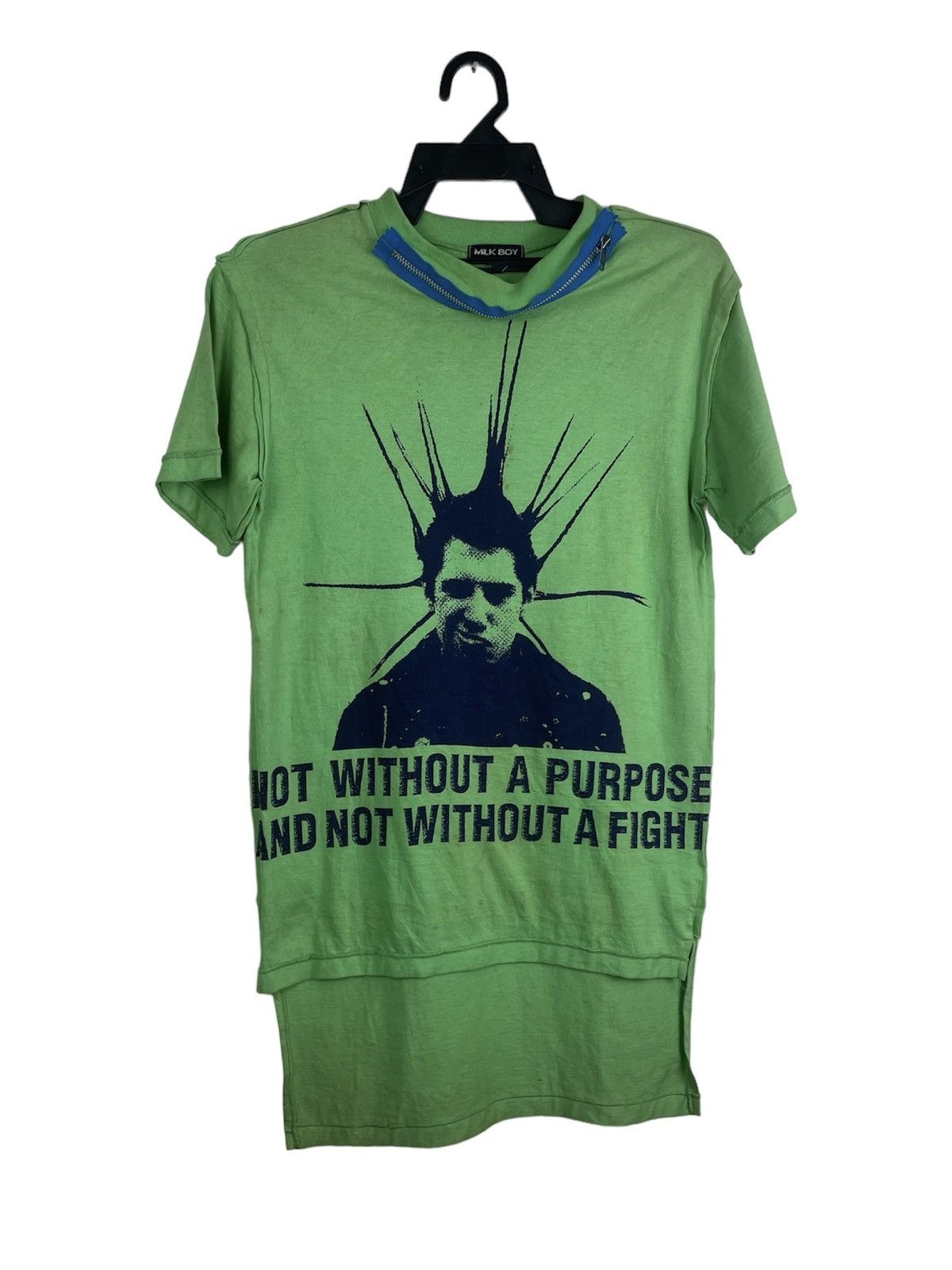 Japanese Brand Milkboy Archive Punk Tee | Rare Vtg Japan Collector’s Piece Size US M / EU 48-50 / 2 - 1 Thumbnail