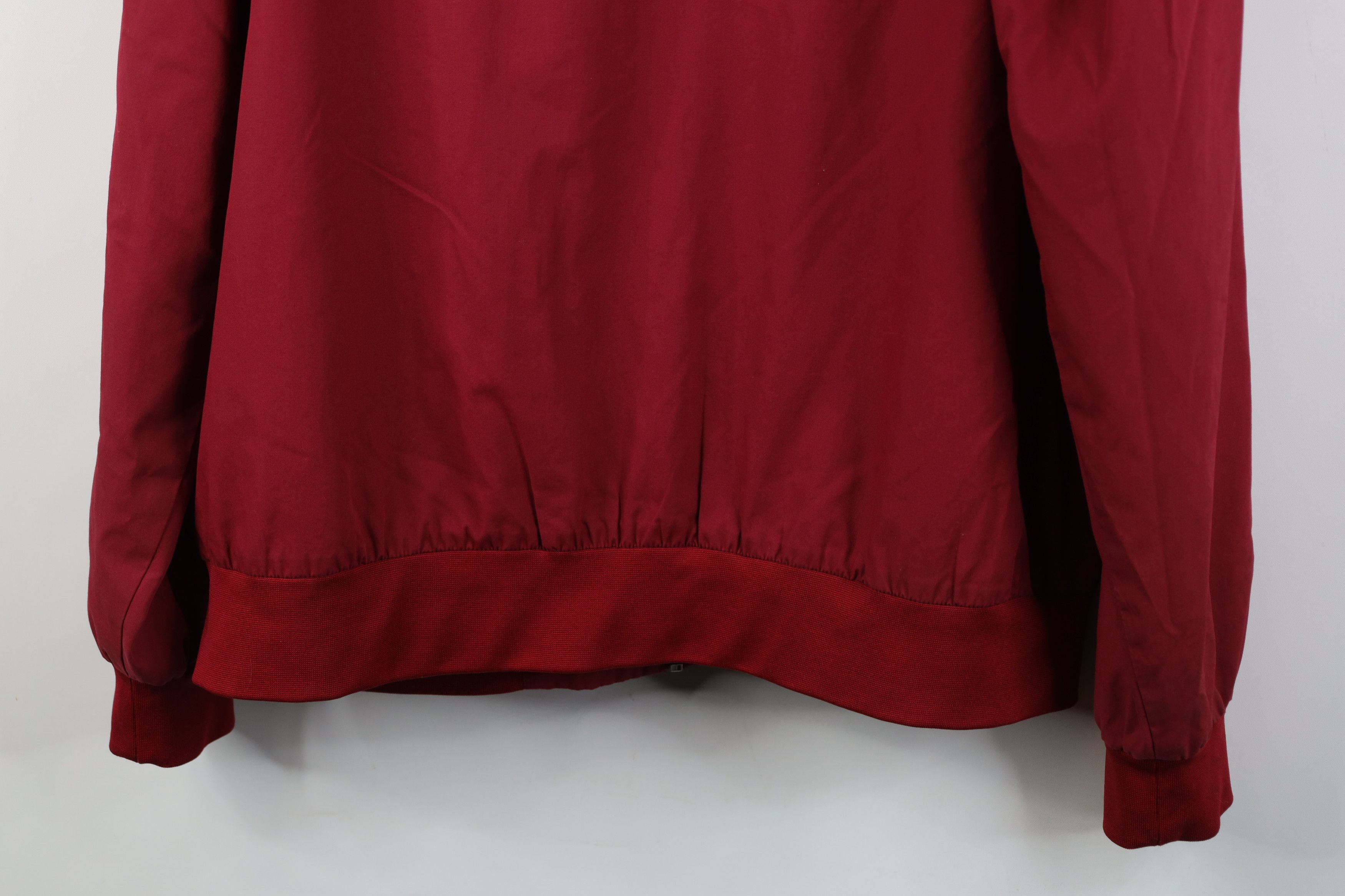 Vintage Vintage 90s Streetwear Full Zip Cafe Racer Bomber Jacket Red Size US L / EU 52-54 / 3 - 15 Thumbnail