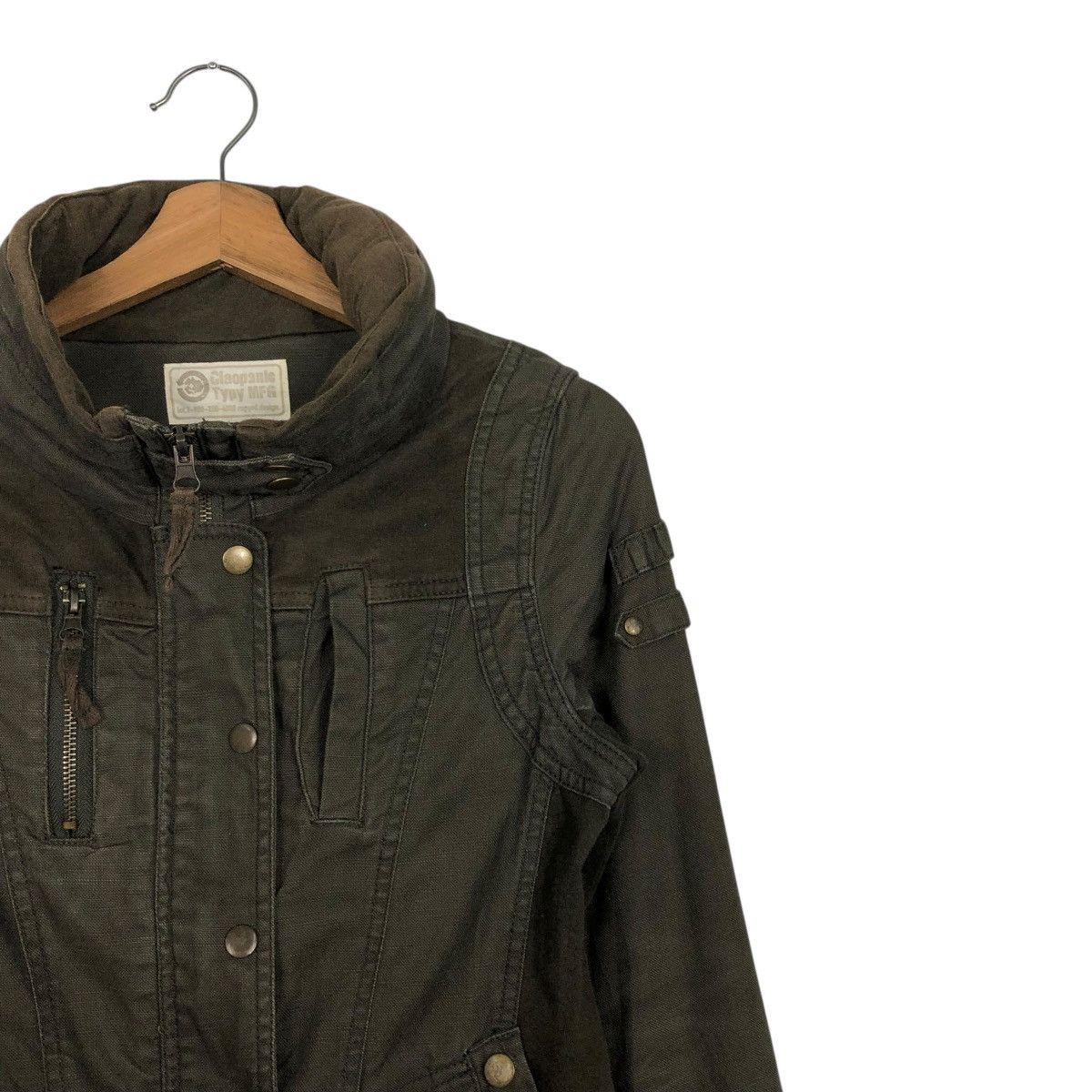 Japanese Brand 🔥VINTAGE BIKER BONK JACKET SHAWL COLLAR CIAOPANIC Size US S / EU 44-46 / 1 - 8 Thumbnail