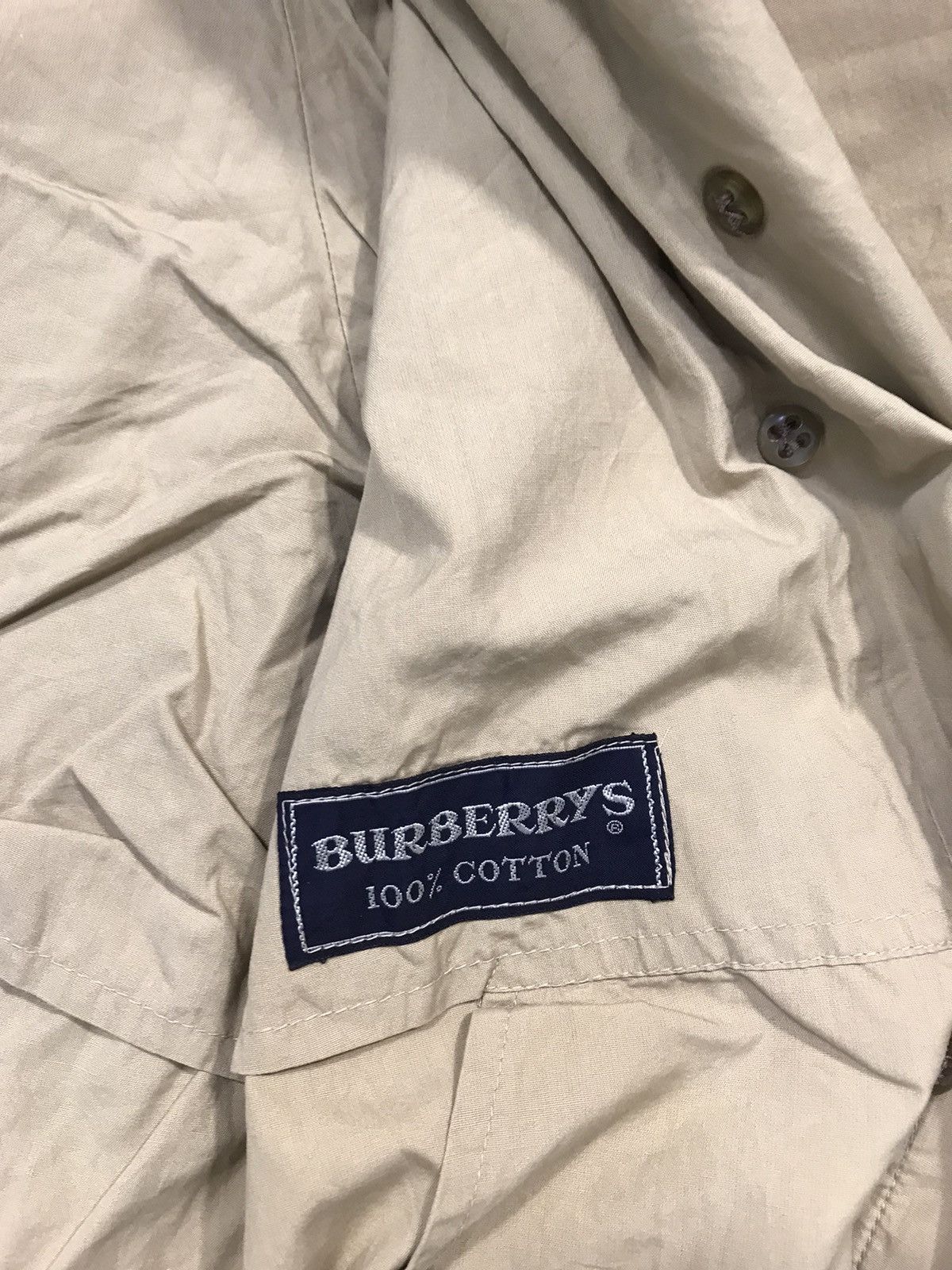 Burberry 90s Burberrys London For Maruzen Tokyo Trench Coat Jacket Size US S / EU 44-46 / 1 - 7 Thumbnail
