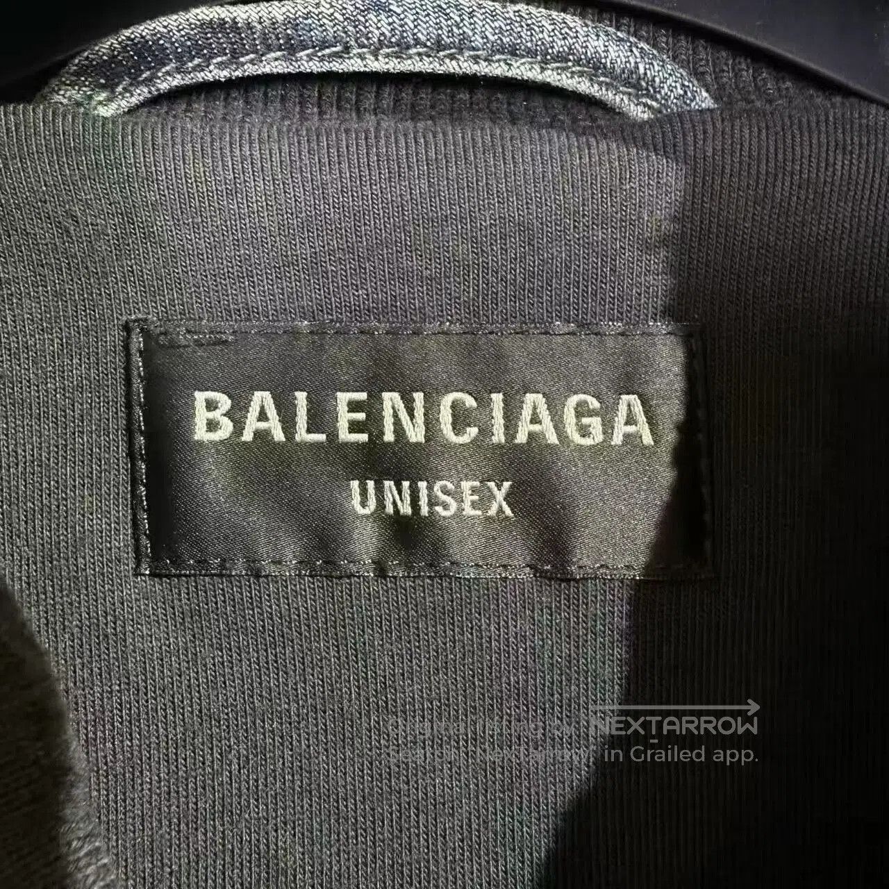 Balenciaga Balenciaga er Jacket in Black Wash. Size US S / EU 44-46 / 1 - 3 Thumbnail