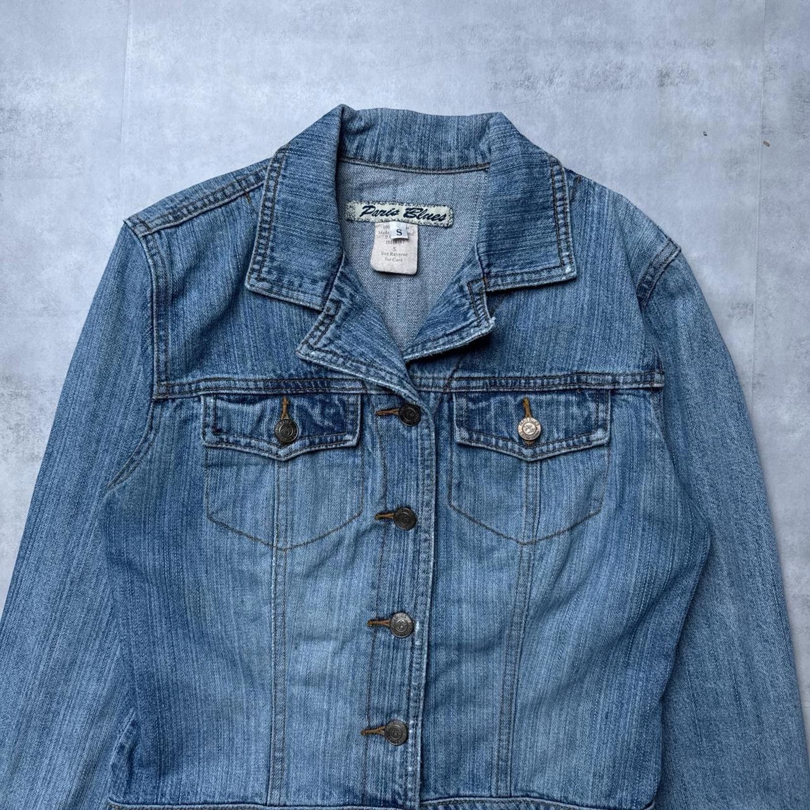 Other Y2K Paris Blues 00s Denim Jacket Size S / US 4 / IT 40 - 5 Thumbnail
