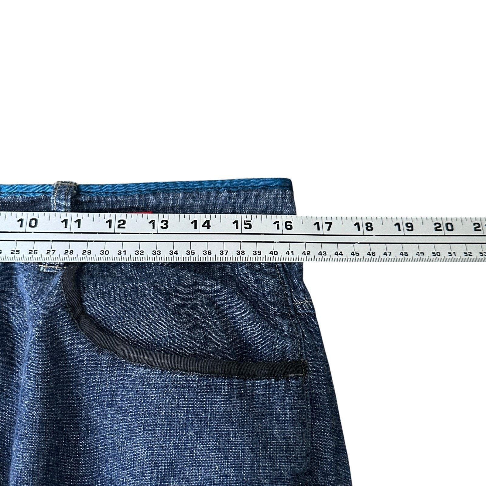 Ecko Unltd. Vintage Ecko Wide Leg Baggy Skater Jeans Mens 34 Blue Y2K Size US 34 / EU 50 - 7 Thumbnail
