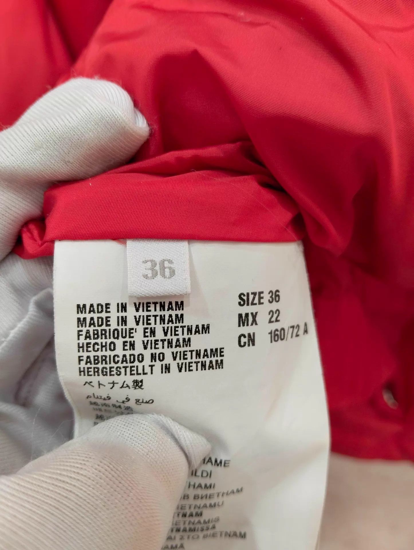Miu Miu MIU MIU Red Quilted Down Jacket 36 Size XS / US 0-2 / IT 36-38 - 6 Thumbnail