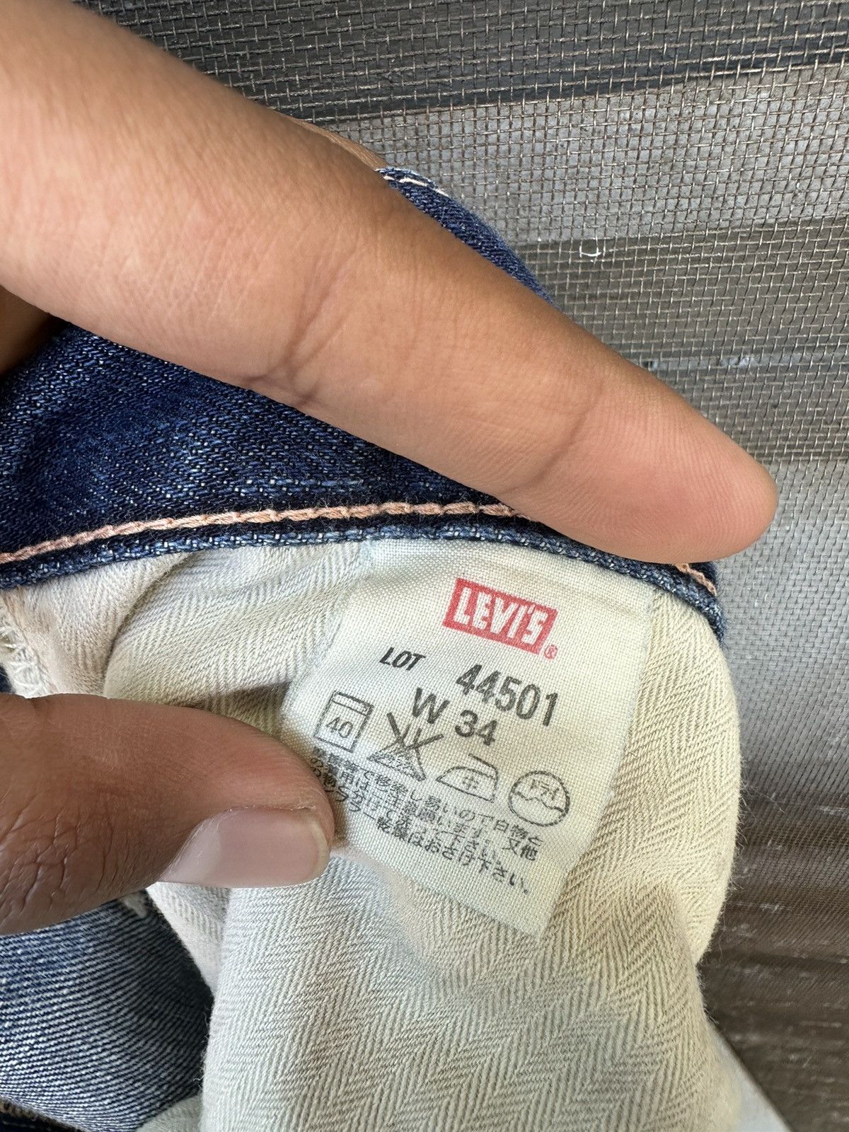 Levi's Vintage Clothing 👹Vintage Levis 501 Big E Washed Baggy Jeans Size US 34 / EU 50 - 11 Thumbnail