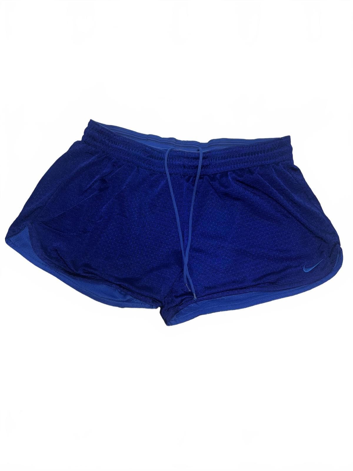 Nike Women's Nike Dri-FIT Athletic Shorts - Blue Size 28" / US 6 / IT 42 - 1 Thumbnail