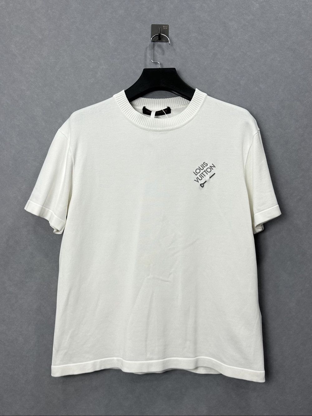 Louis Vuitton Louis Vuitton Logo Short Sleeve T-Shirt Size M Size US M / EU 48-50 / 2 - 1 Thumbnail