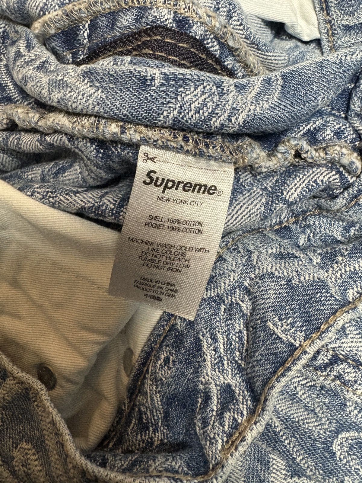 Supreme 2022 Supreme x Jacquard collab denim Size US 36 / EU 52 - 6 Thumbnail