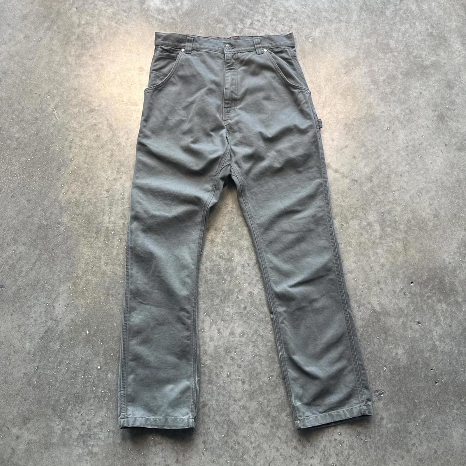 Other Craftman Grey Vintage Y2k Carpernter Pants Size US 34 / EU 50 - 1 Thumbnail