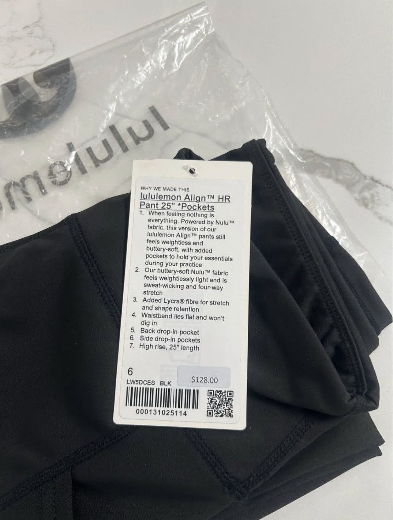 Lululemon Lululemon Align pants 25” pockets Size 25" / US 0 / IT 36 - 2 Thumbnail