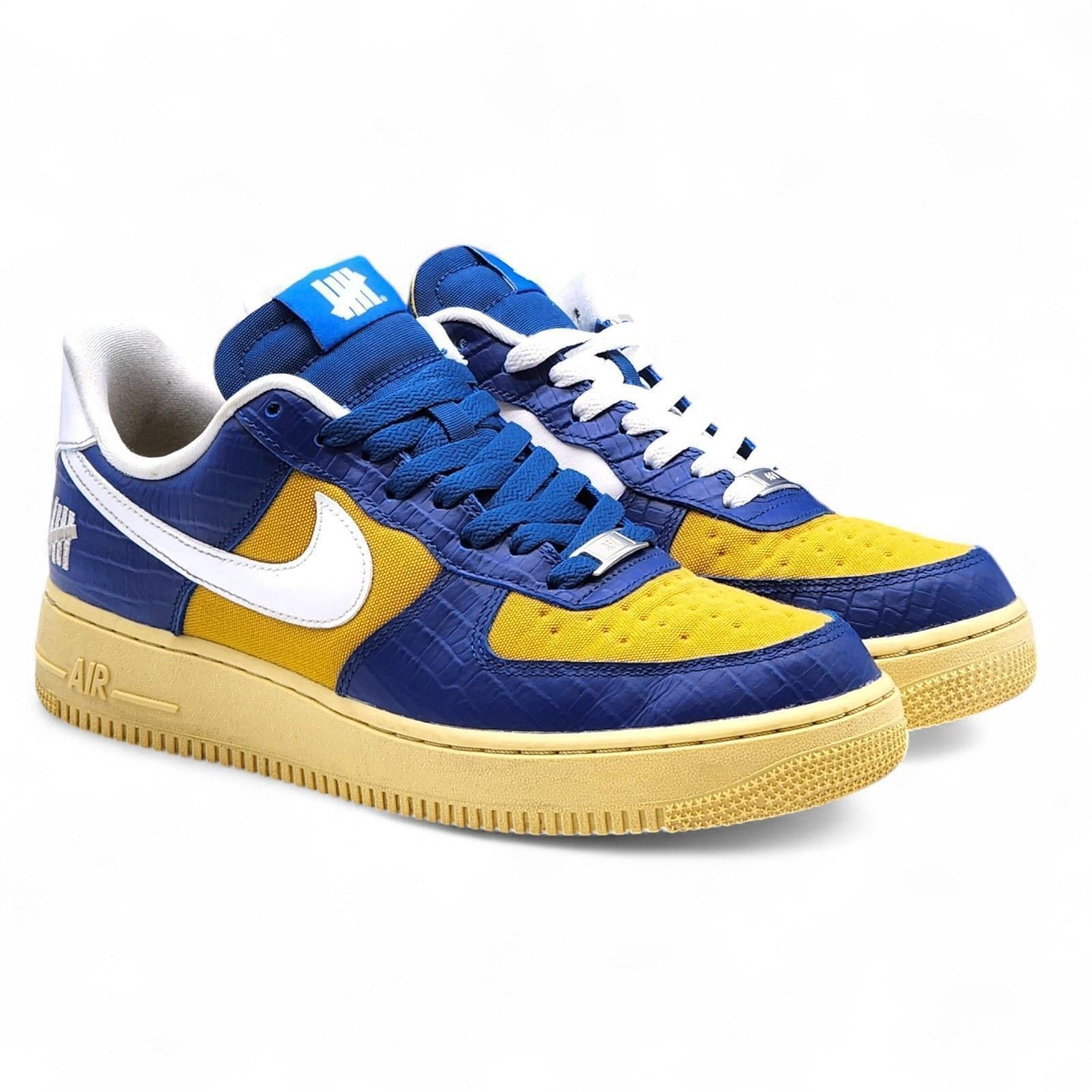 Size 10 - [NEW] Men\'s Undefeated X Nike Air Force 1 Low SP Shoes Blue DM8462-400 Undefeated AF1 Low SP 5 On It DM8462-400 Sneakers Blue 9.5 main image 2