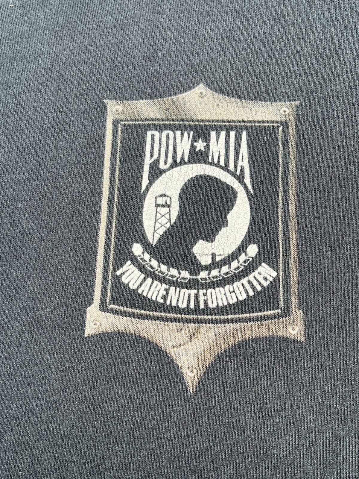 Vintage VINTAGE Y2K POW MIA “YOU ARE NOT FORGOTTEN” T-SHIRT Size US XXL / EU 58 / 5 - 10 Thumbnail