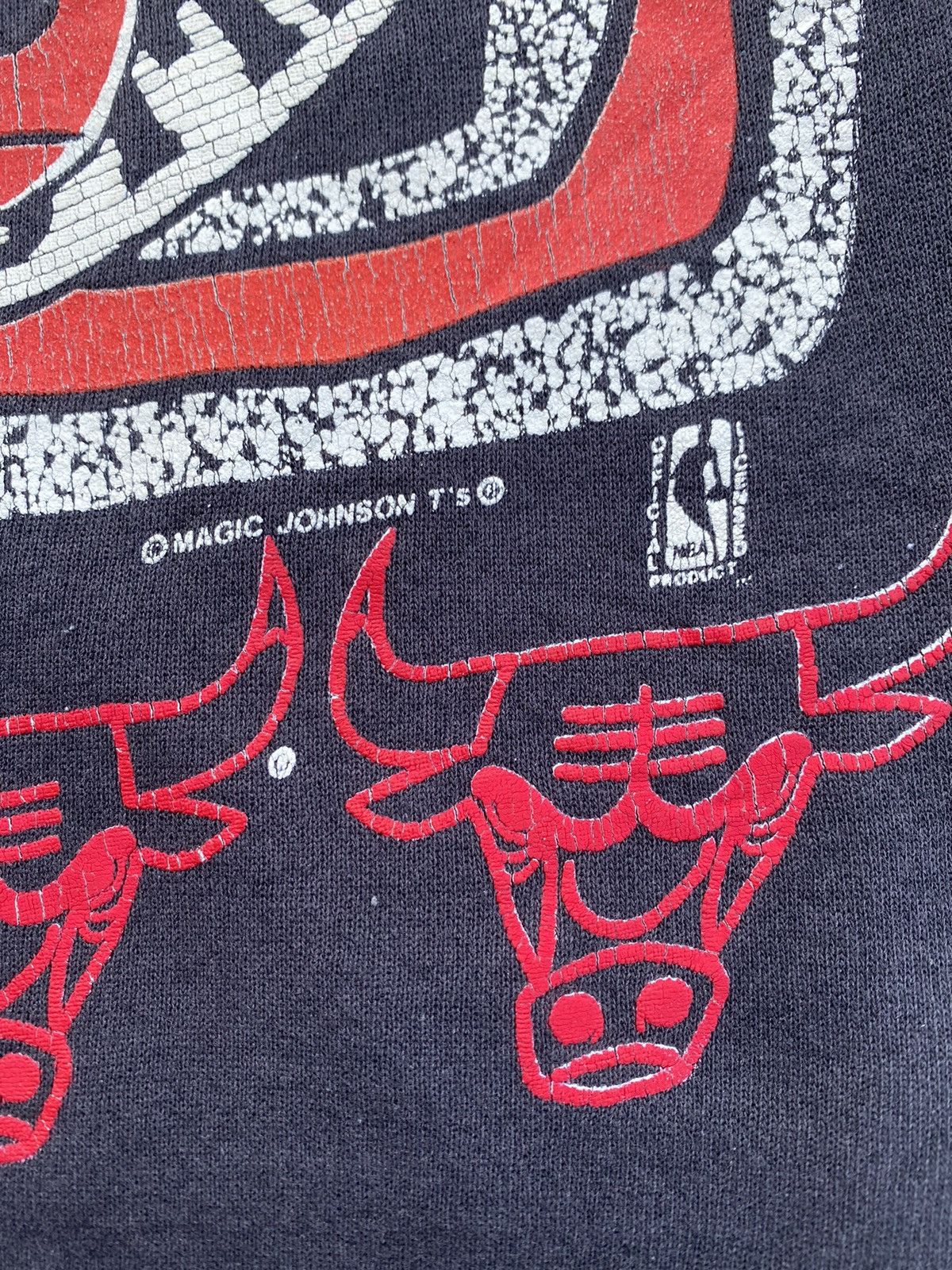 NBA Rare Vintage 90s Chicago Bulls Sweater Size US M / EU 48-50 / 2 - 12 Thumbnail