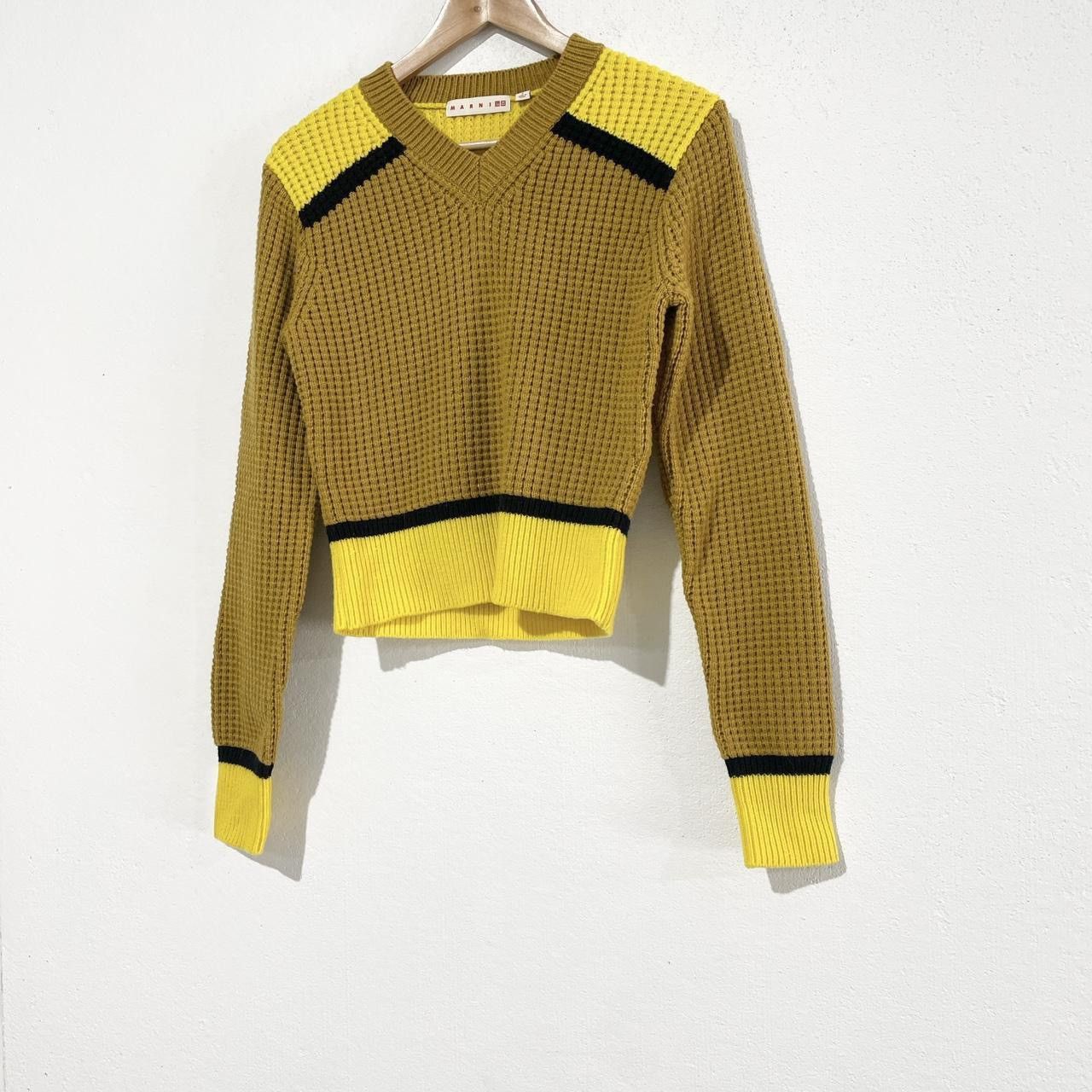 Marni M A R N I x Uniqlo popcorn knit jumper Size S / US 4 / IT 40 - 2 Thumbnail