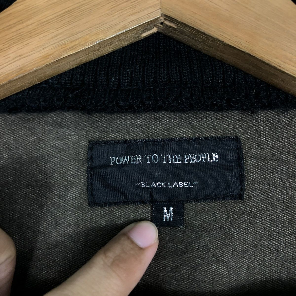 Japanese Brand VINTAGE BIKER WORK JACKET POWER TO THE PEOPLE BLACK LABEL Size US M / EU 48-50 / 2 - 19 Thumbnail
