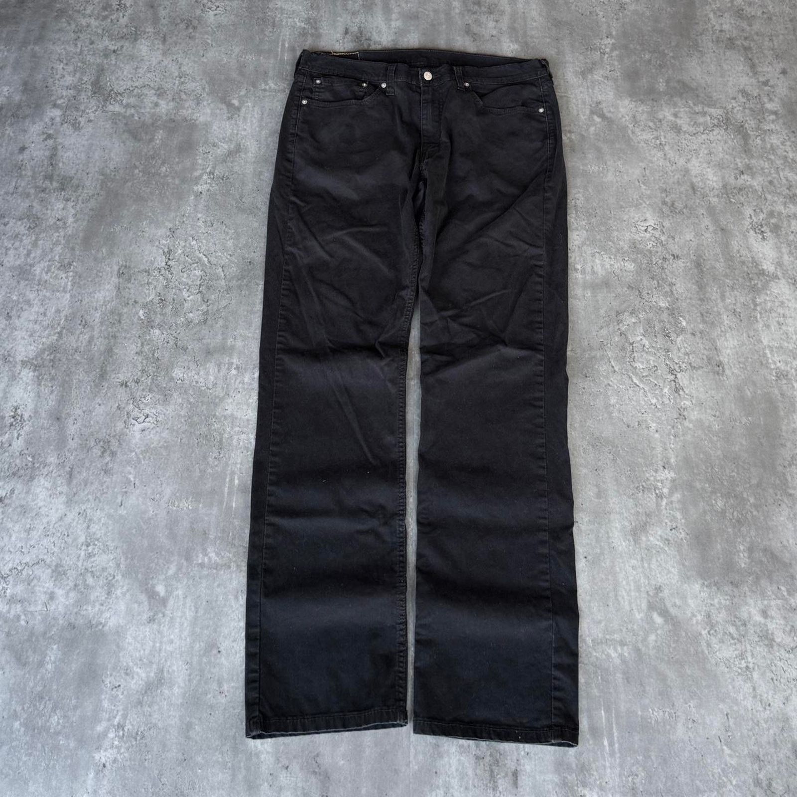 Levi's × Levi's Vintage Clothing Levi’s 514 Black Opium Essential Casual Pants Size US 36 / EU 52 - 2 Thumbnail