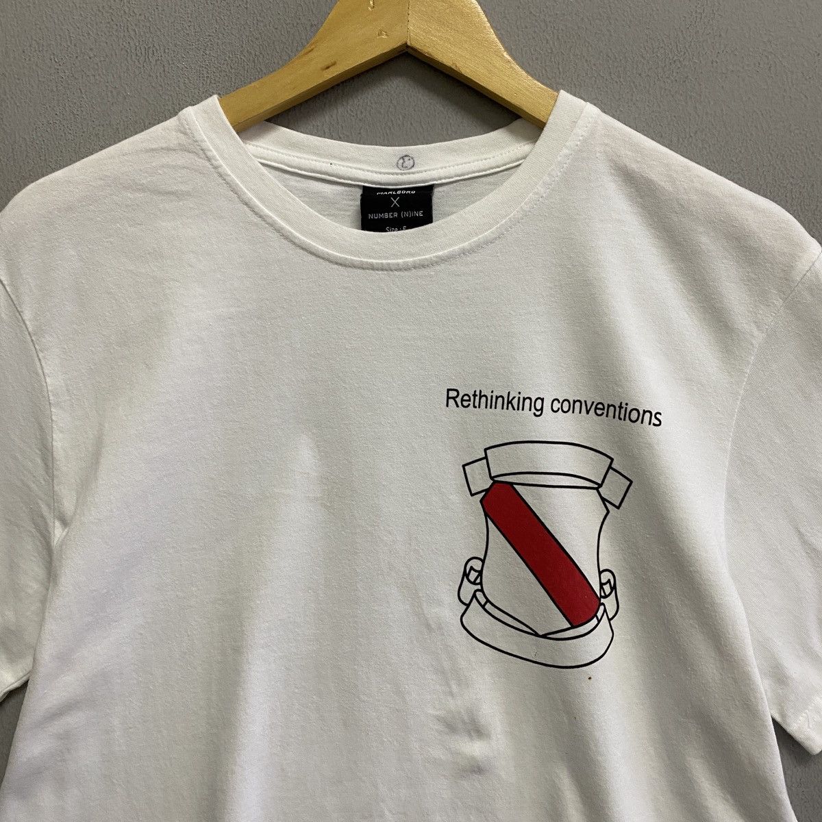 Number (N)ine Number (N)ine x Marlboro Tshirt Size MEDIUM Size US M / EU 48-50 / 2 - 2 Thumbnail