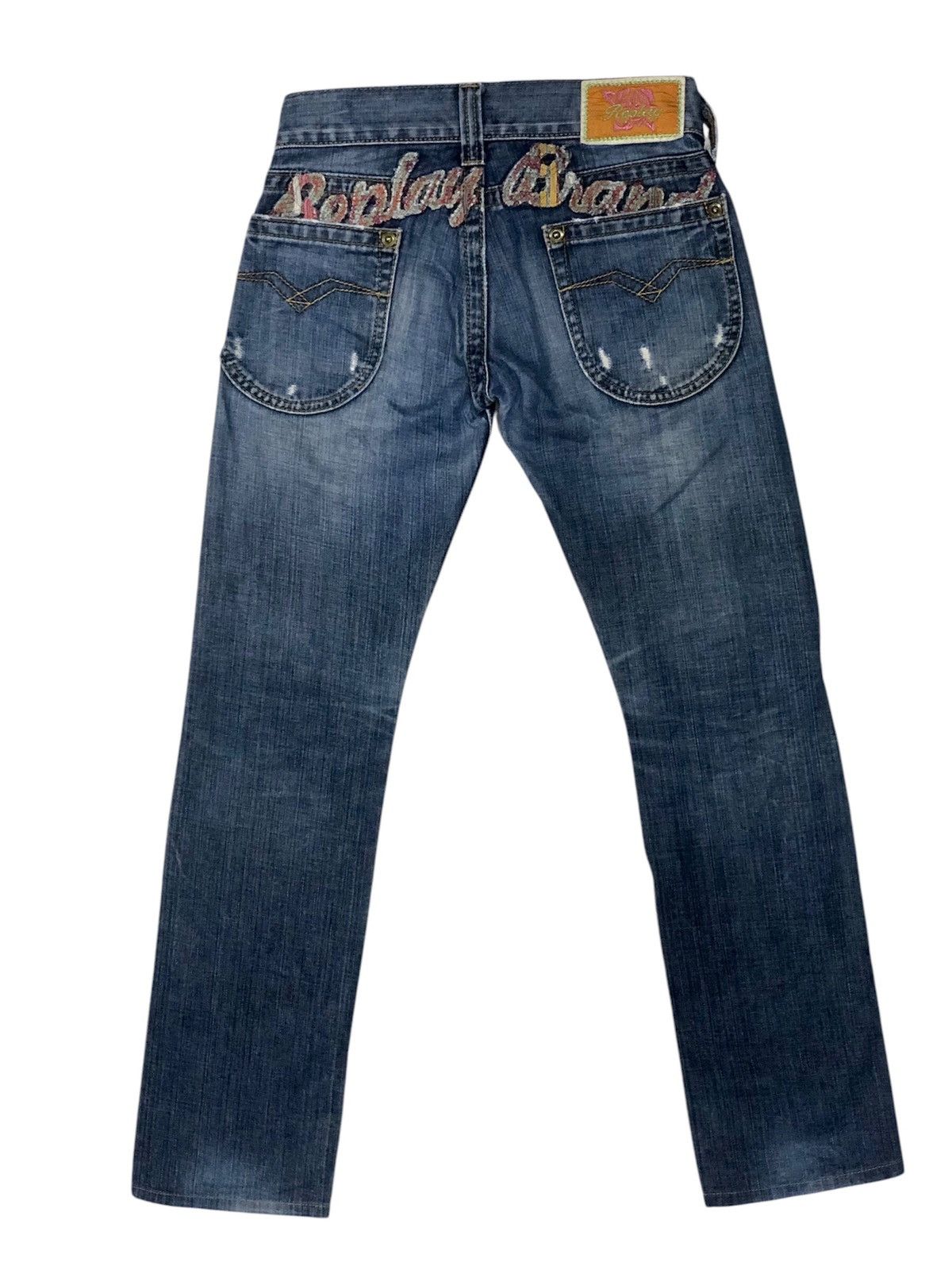 Replay EMBROIDERY REPLAY BRAND JEANS Size 30" / US 8 / IT 44 - 1 Thumbnail
