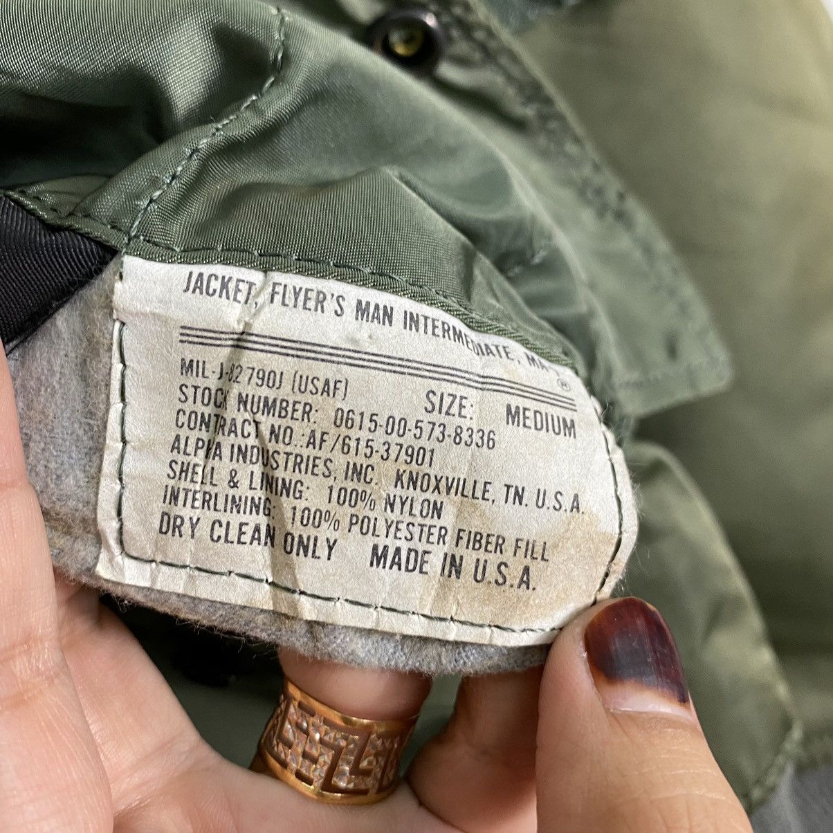 Alpha Industries Alpha Industries MA-1 reversable bomber jacket Size US M / EU 48-50 / 2 - 16 Thumbnail