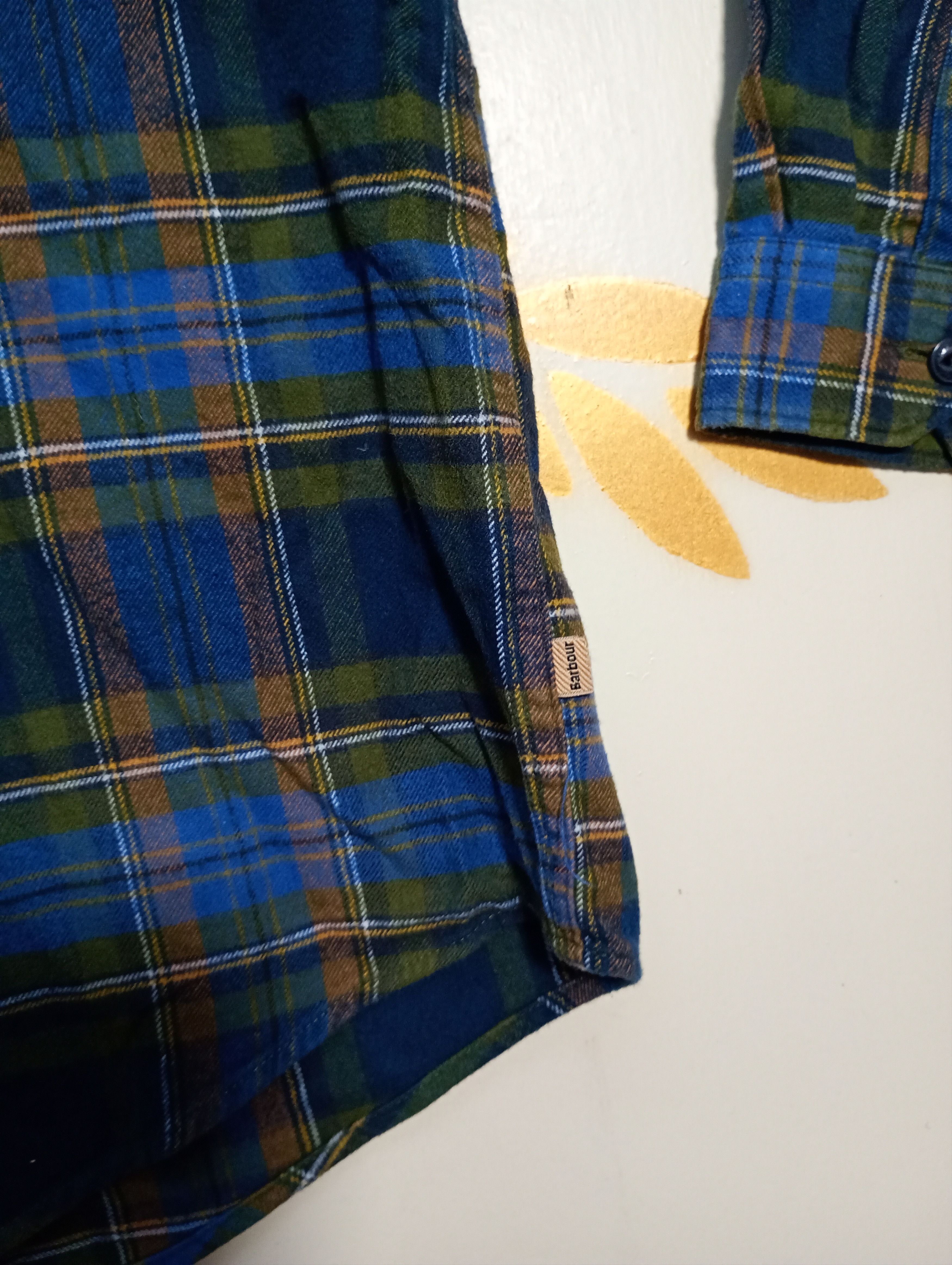 Barbour Barbour Castleford Checkered Flannel Shirt Size US L / EU 52-54 / 3 - 6 Thumbnail