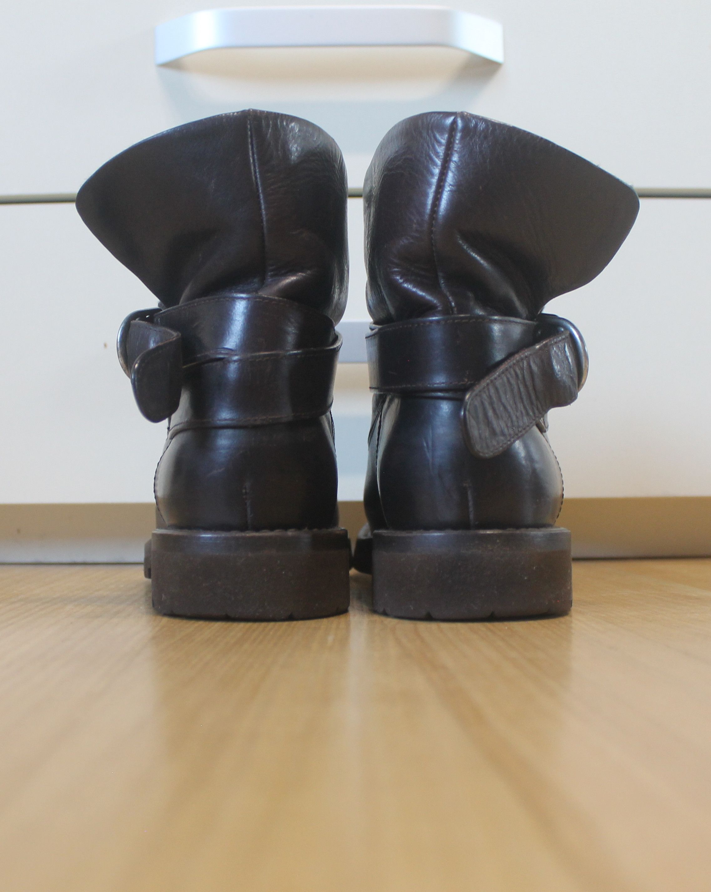 Brunello Cucinelli Brunello Cucinelli Ankle Boots Brown Leather Size US 8 / IT 38 - 8 Thumbnail