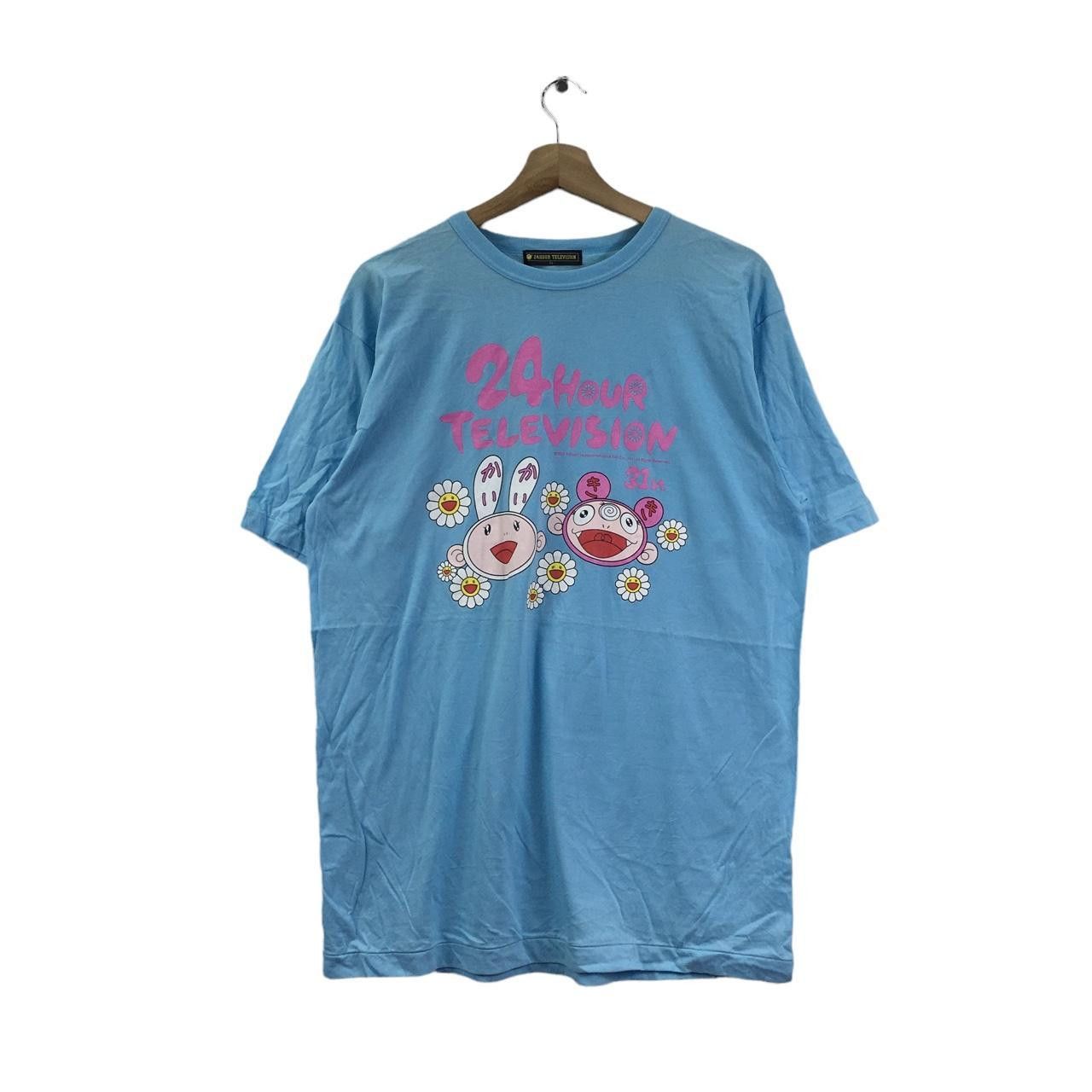 Takashi Murakami 2008 TAKASHI MURAKAMI x 24 HOUR Television Japan Tee Shirt Size US M / EU 48-50 / 2 - 1 Thumbnail