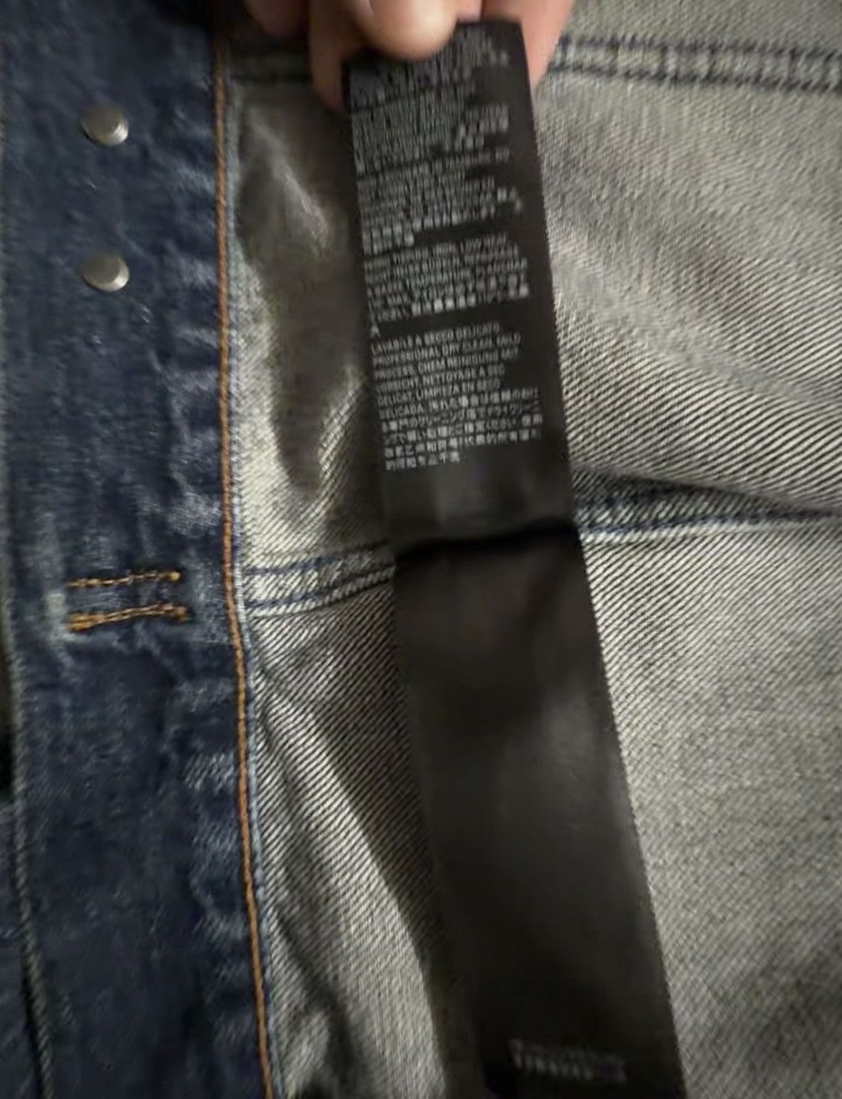 Balenciaga Balenciaga denim jacket wxx Size US M / EU 48-50 / 2 - 4 Thumbnail