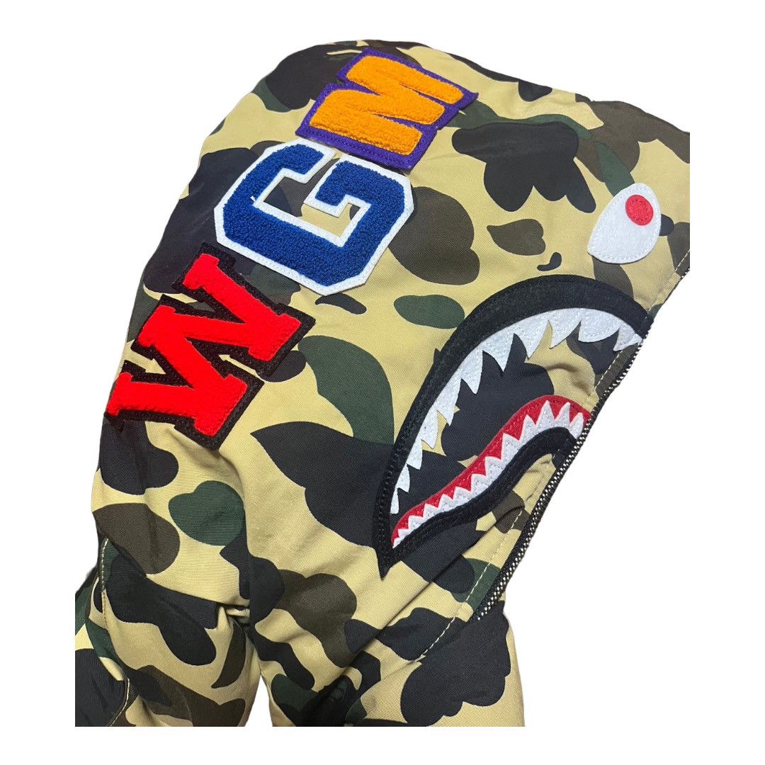 Bape BAPE Shark Puffer Jacket 1st camo Size US S / EU 44-46 / 1 - 4 Thumbnail
