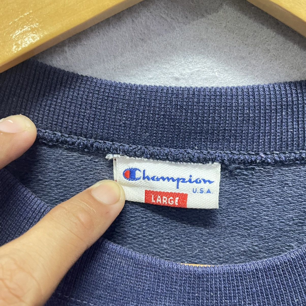 Champion Late 1990s Champion USA Logo Tape Raglan Crewneck Sweatshirt Size US L / EU 52-54 / 3 - 7 Thumbnail